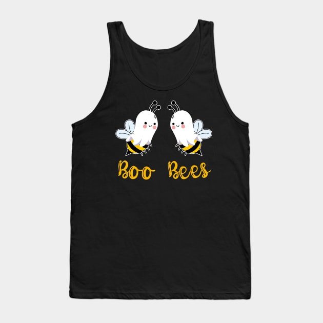 Boo Bees Funny Halloween Matching Costume Tank Top by JaydeMargulies